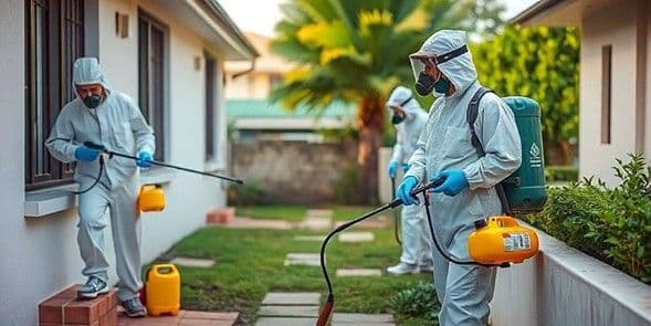 Fumigación de casas